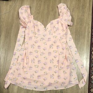 New Altar'd State Blush Floral Dress XL junior